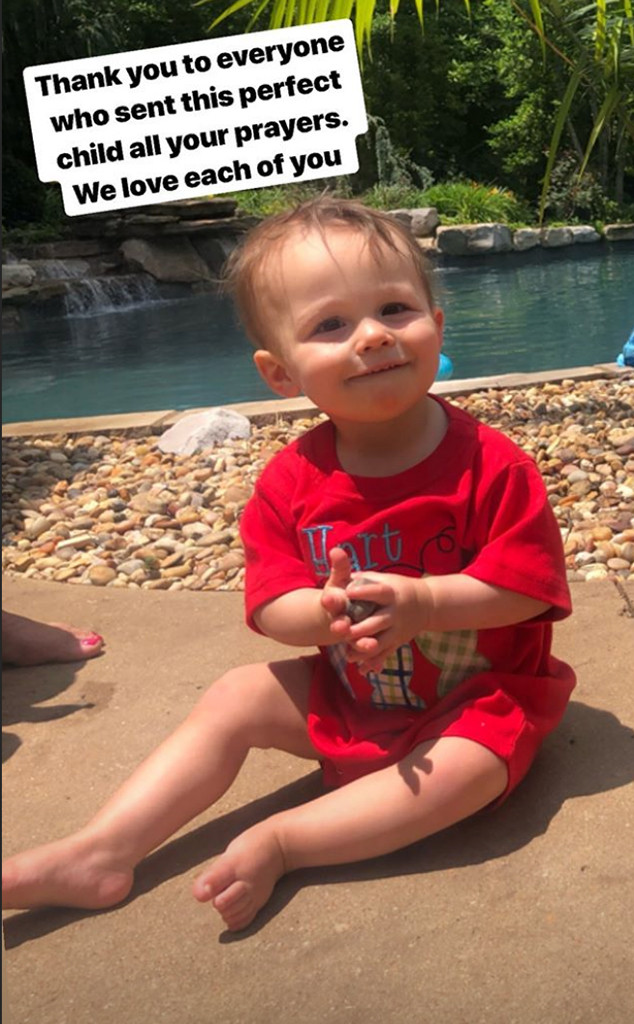 Meghan King Edmonds, Son, Hart, Hospital, MRI, Instagram Meghan King Edmonds, Son, Hart, Hospital, MRI, Instagram